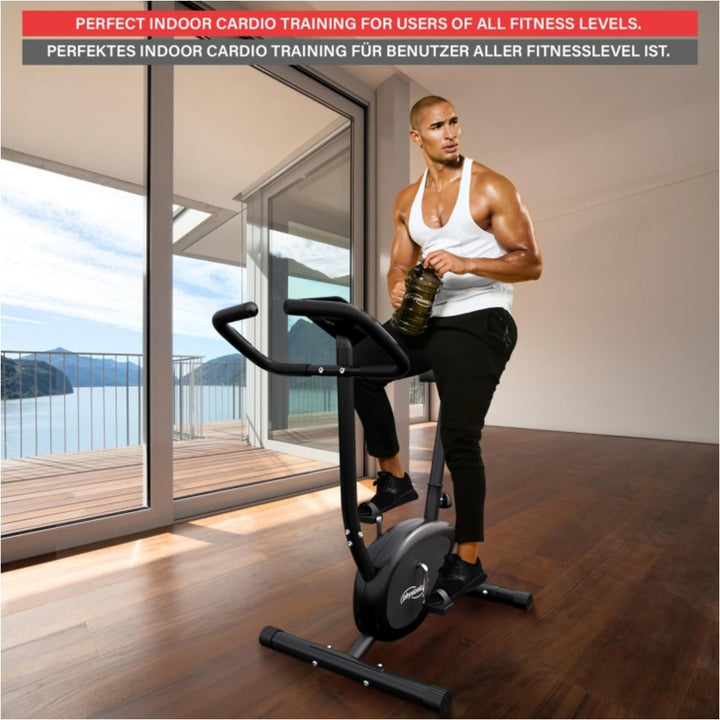 Bicicletă cardio cu afișaj LCD, Physionics - Gorilla Sports Ro