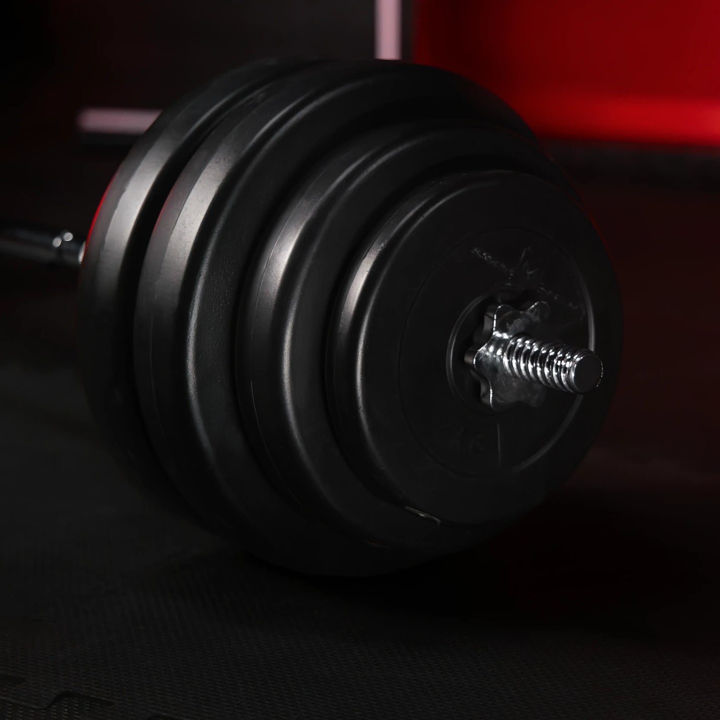 Set de haltere E-Series din plastic 60 kg
