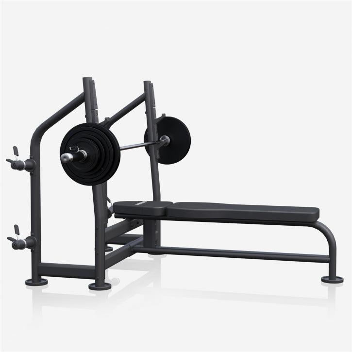 Bancă de haltere cu suport PRO inclus, set de haltere 60/90/130 kg