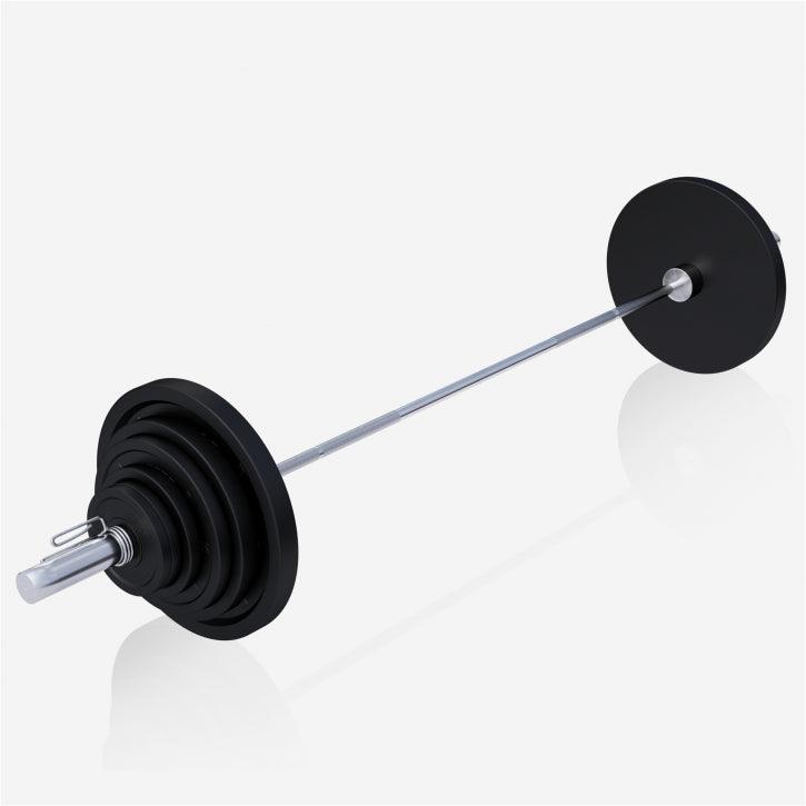 Bancă de haltere cu suport PRO inclus, set de haltere 60/90/130 kg