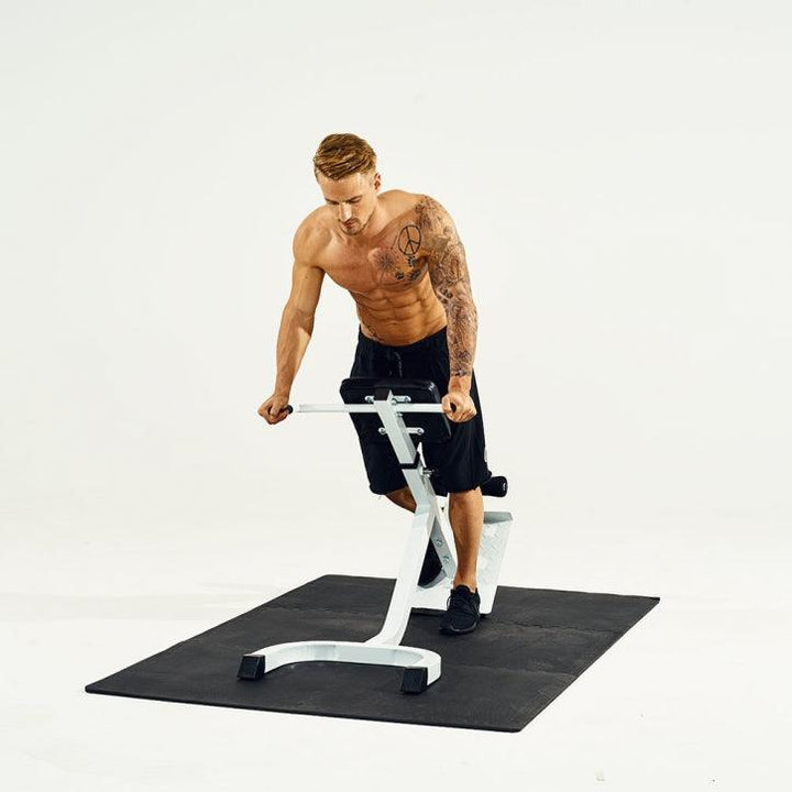 Banca reglabila lombar alba - Gorilla Sports Ro