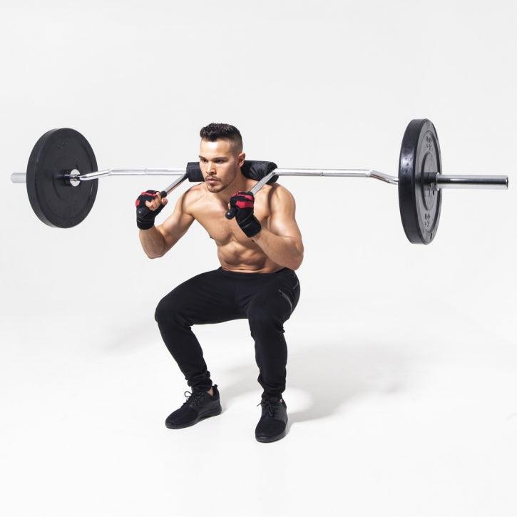 Bară de genuflexiuni de siguranță căptușită 220 cm Olympia
