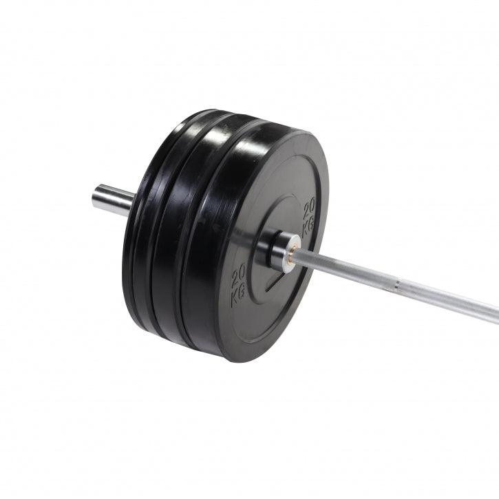 Set de haltere olimpice cu discuri de protecție 140 kg