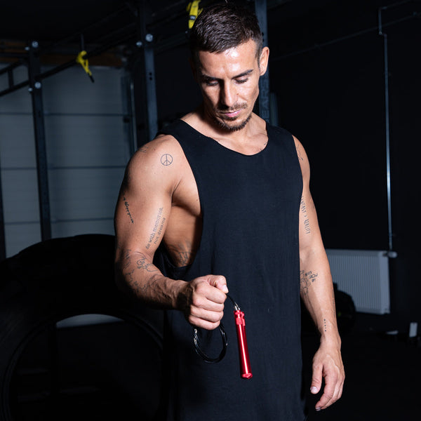 Coardă de sărit roșie, Lukadora