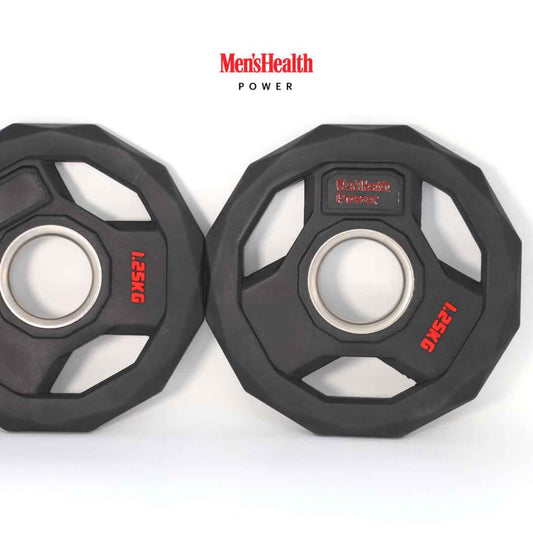 Discuri olimpice, 50/51 mm, 1,25 - 2,5 KG, negru, Lukadora