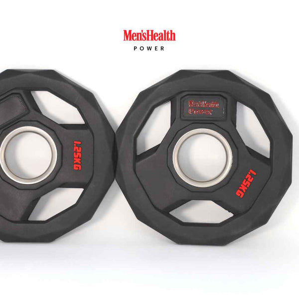 Discuri olimpice, 50/51 mm, 1,25 - 2,5 KG, negru, Lukadora