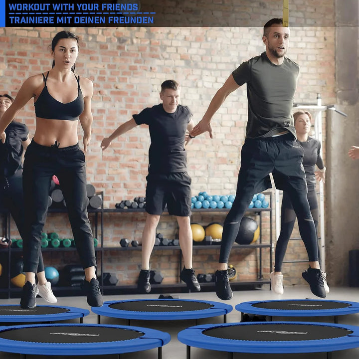 Trambulina fitness 81-122 cm, utilizator 100kg PHYSIONICS