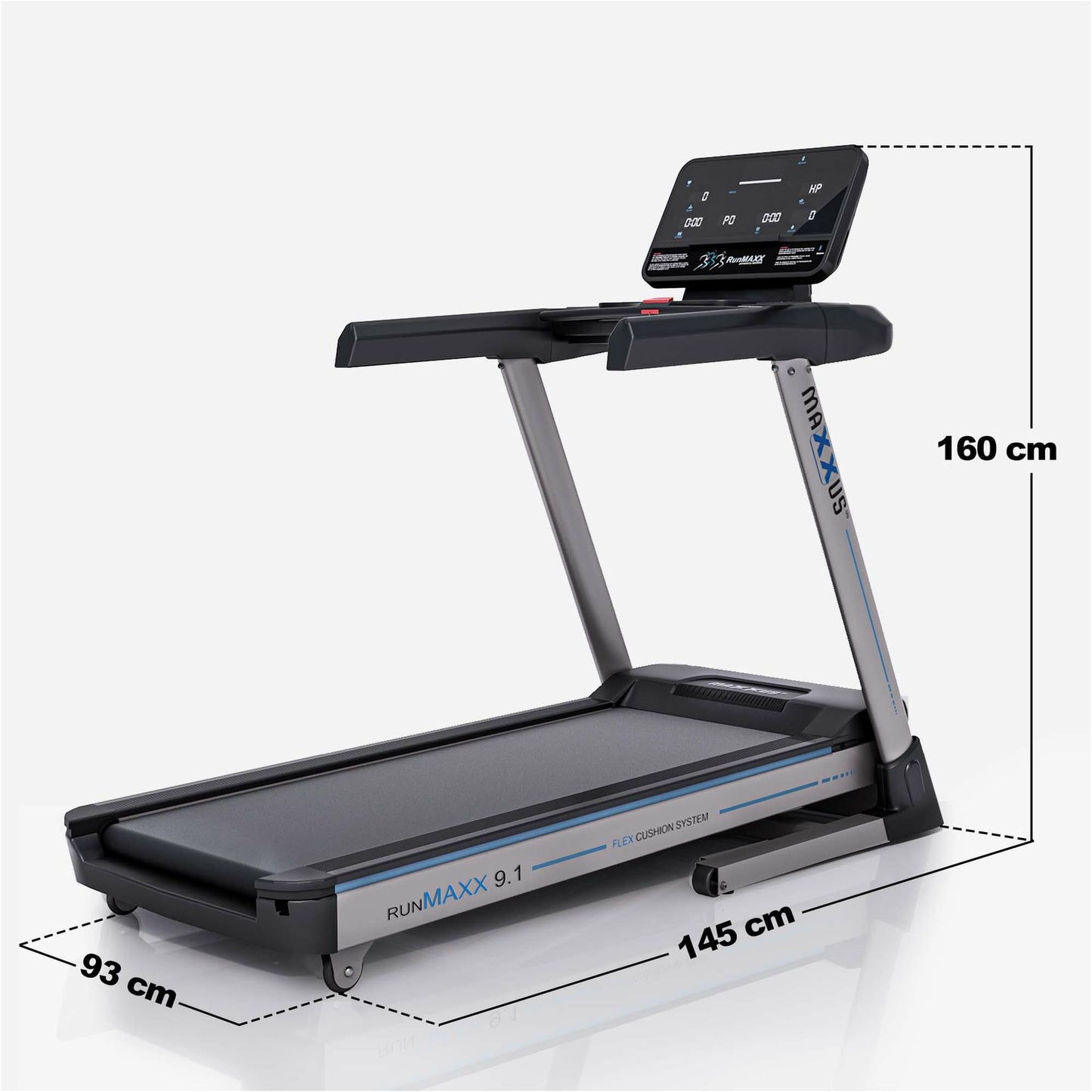 Banda de alergat MAXXUS RunMaxx 9.1 - Gorilla Sports Ro