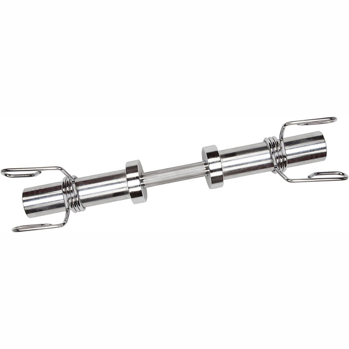 Bara greutati scurta, lungime 48, 5 cm, diametru 50 mm, argintiu ScSports