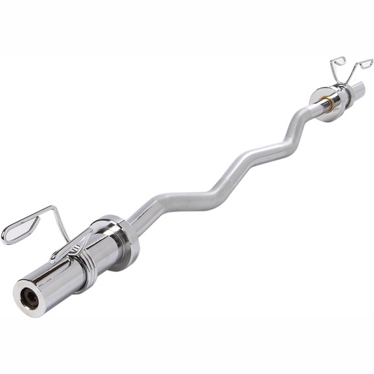 Bara pentru gantere, 50 mm, 120 cm, pana la 110 kg, otel cromat ScSports