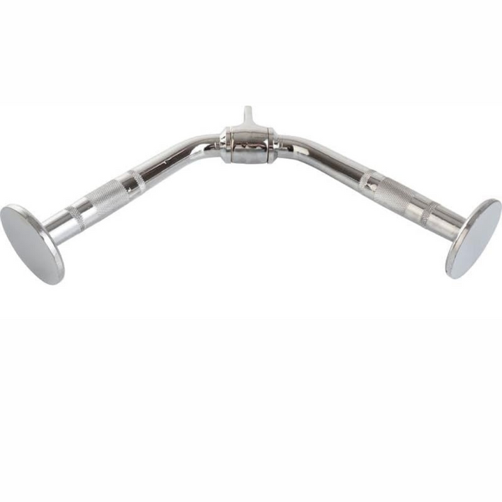 Maner Triceps V cu articulatie pivotanta, sarcina maxima de 200 kg, suprafata de prindere zimtata, otel, cromat ScSports