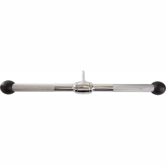 Bara triceps biceps, sarcina maxima de 200 kg, suprafata de prindere zimtata, otel, cromat ScSports