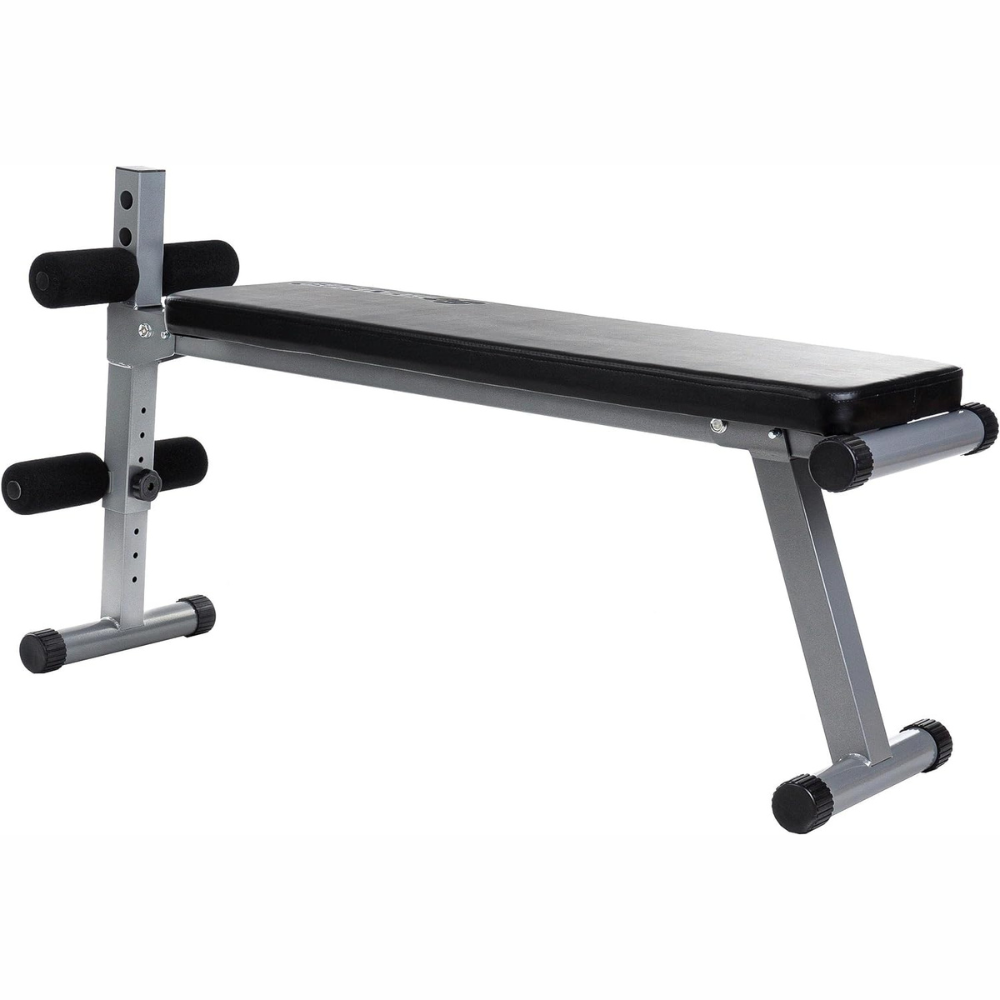 Banca pentru piept, pliabila, reglabila, pana la 120 kg, din otel, negru ScSports