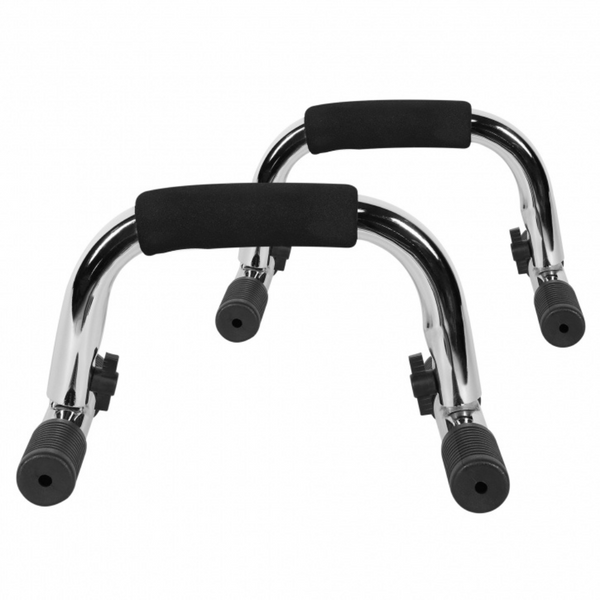 Set paralele pentru flotari, cromate Gorilla Sports