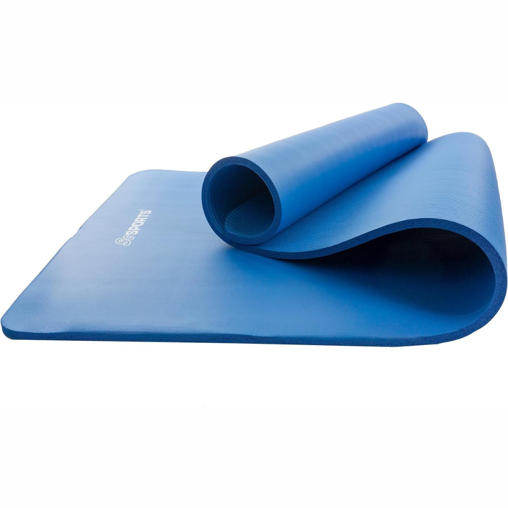 Saltea pentru yoga, fitness, aerobic, suprafata antiderapanta, 190 cm x 80 cm, Multiple Culori ScSports