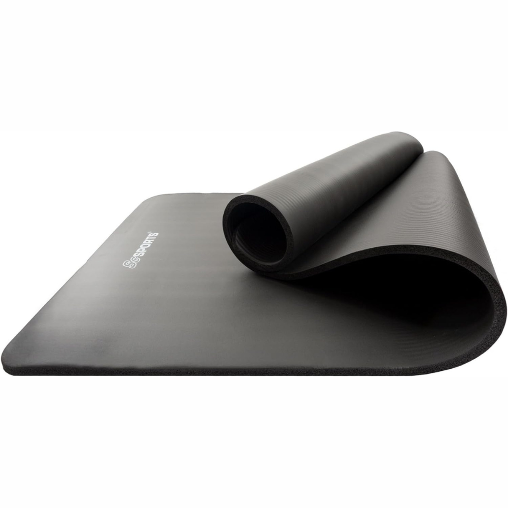 Saltea pentru yoga, fitness, aerobic, suprafata antiderapanta, 190 cm x 80 cm, Multiple Culori ScSports