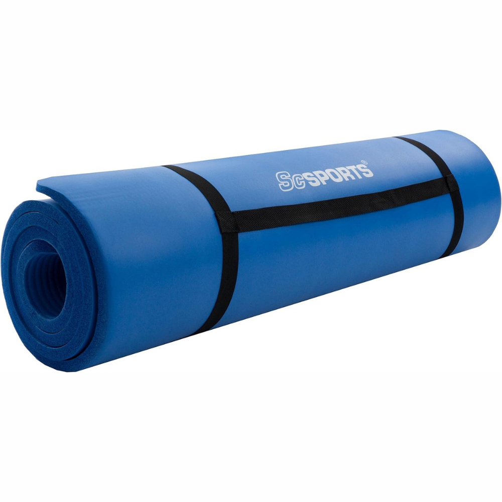 Saltea pentru yoga, fitness, aerobic, suprafata antiderapanta, 190 cm x 80 cm, Multiple Culori ScSports