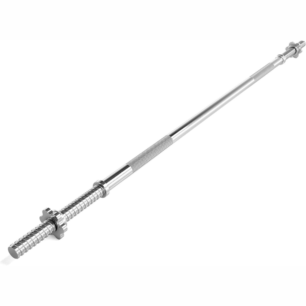 Bara dreapta haltere, lungime 160 cm, diametru 30 mm, argintiu ScSports