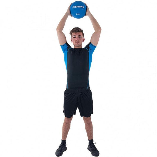 Minge medicinală ScSPORTS albastră de greutăți diferite - Gorilla Sports Ro
