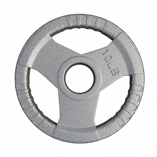 Discuri olimpice de halteră din fontă, cu grip 10-35 lbs, 50 mm, US EDITION