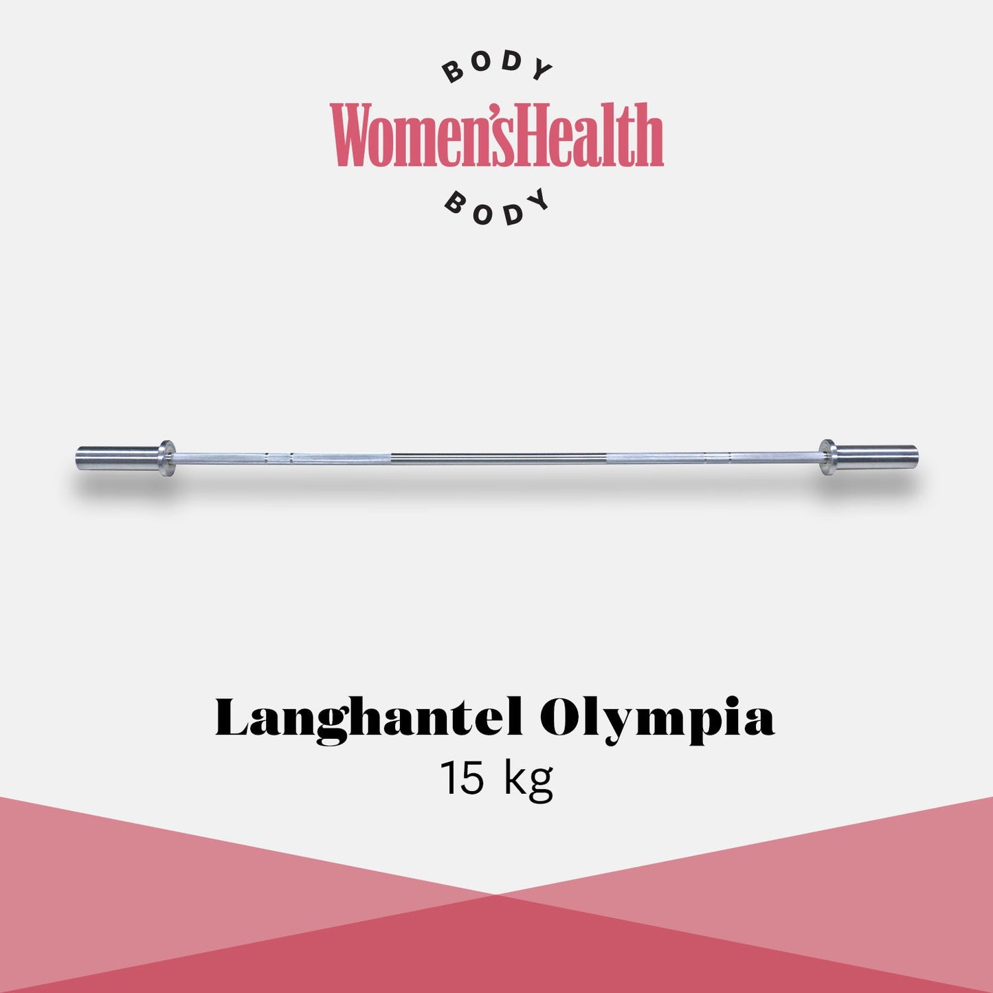 Bară olimpică, 50/51mm, 15 kg, Lukadora