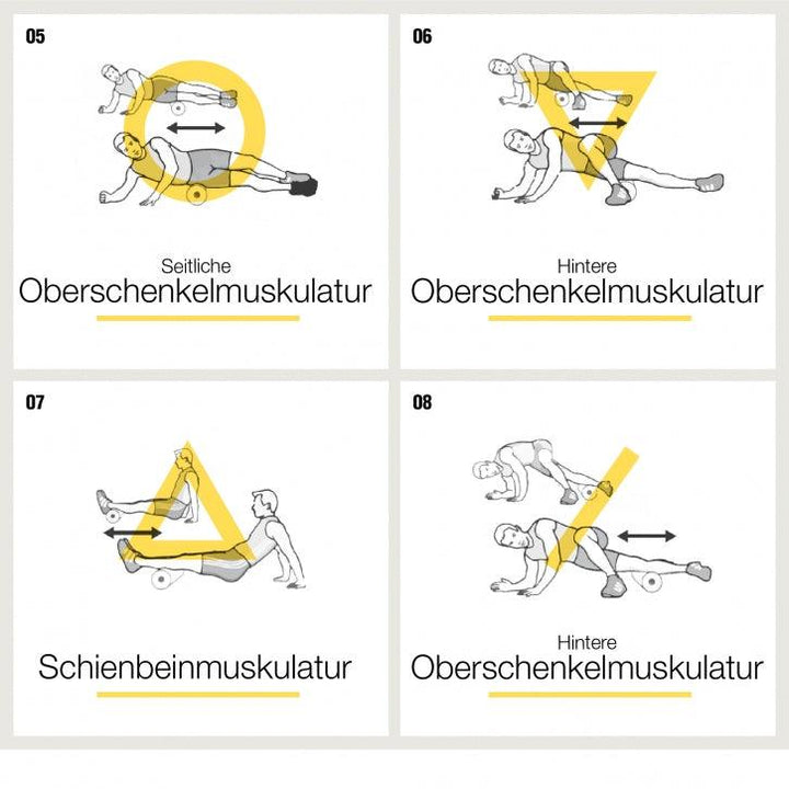 Rolă profesională de masaj din spumă - Gorilla Sports Ro