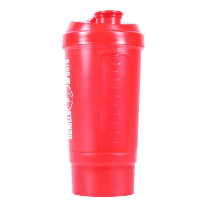Recipient, Protein Shaker 500 ml, Rosu