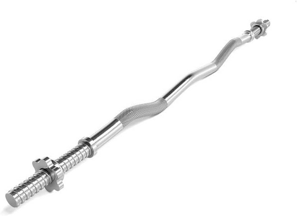 Set de discuri cu greutate si 4 bare(2 gantere, bara dreapta, bara SZ), 27.5 KG (2x5+4x2.5+6x1.25), 30/31mm ScSports