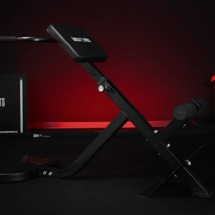 Banca reglabila lombar alba Gorilla Sports