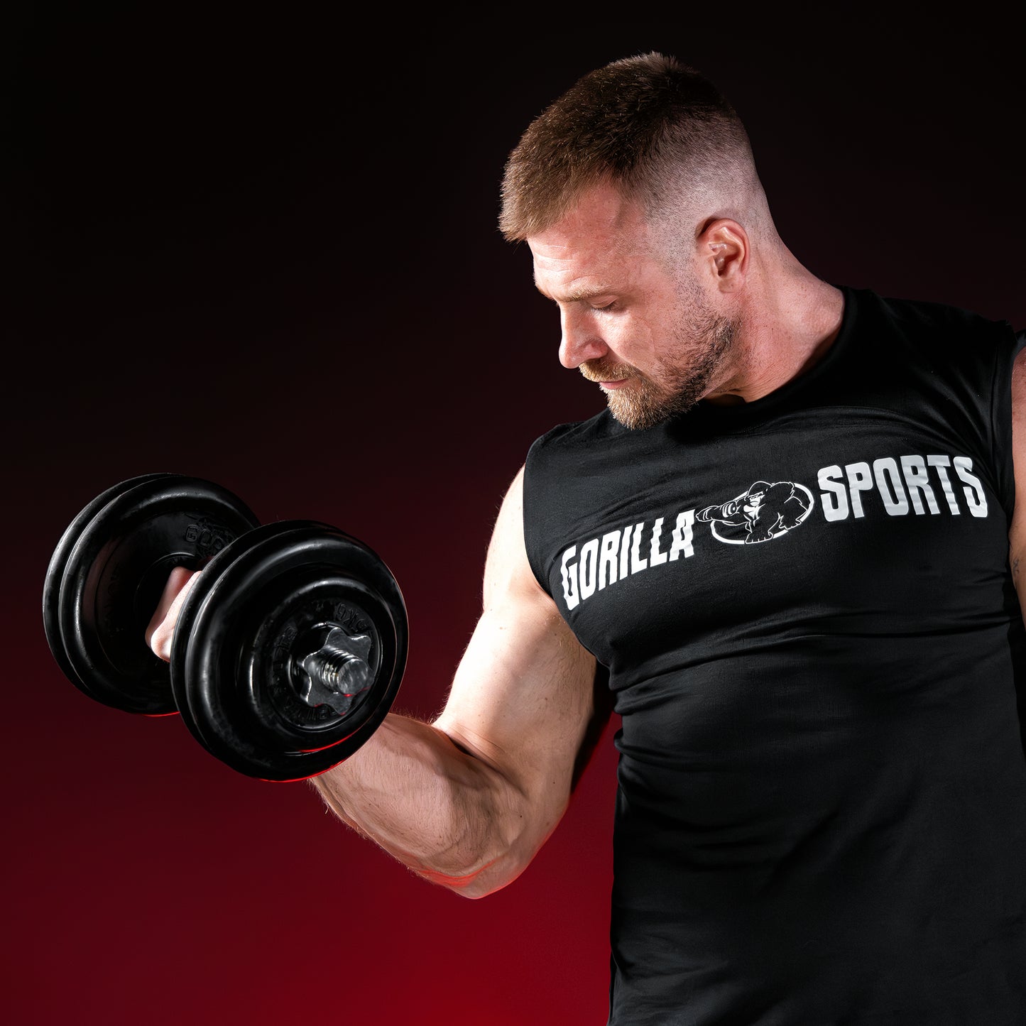 Discuri din cauciuc 0.5 - 30 KG Gorilla Sports