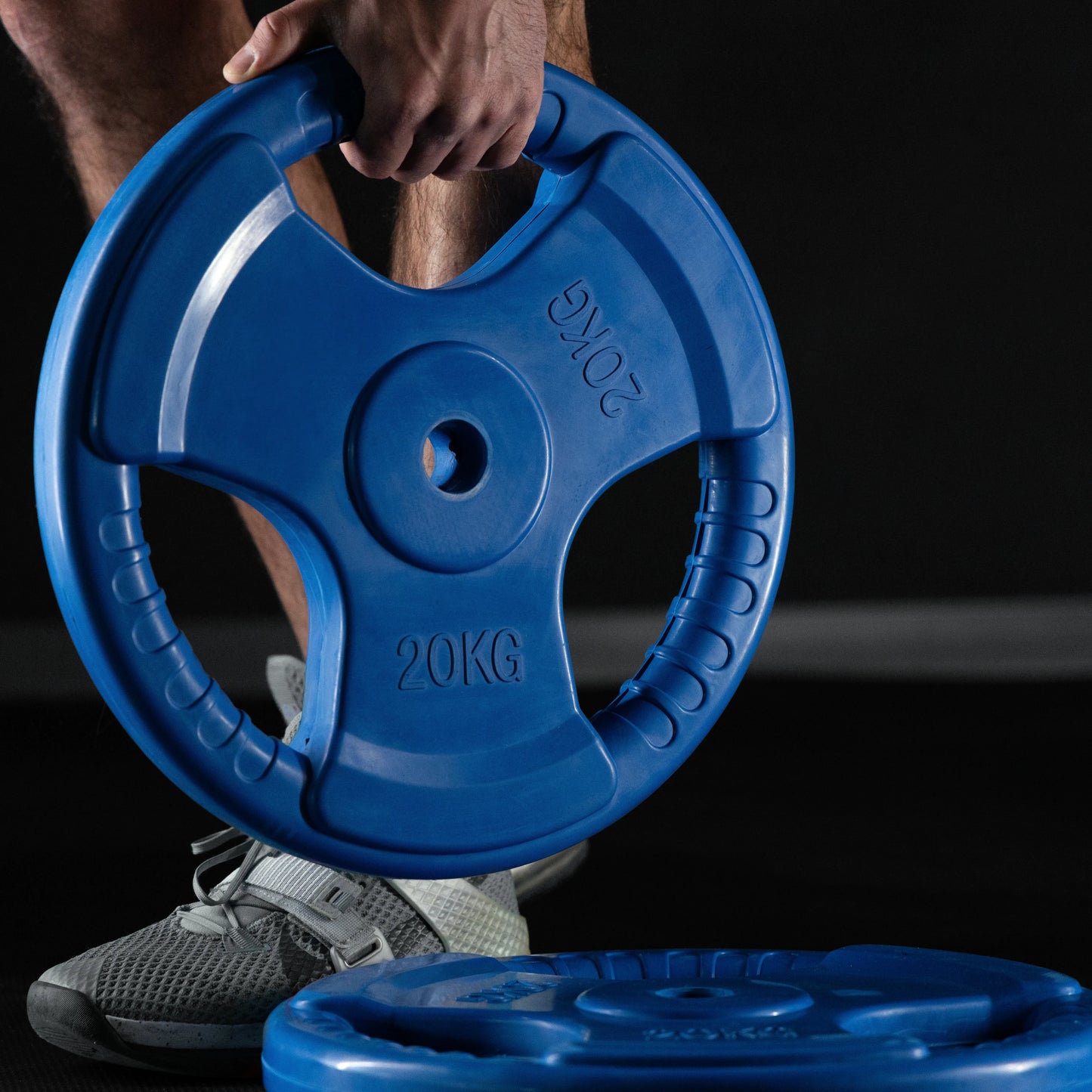 Discuri cu grip, cauciucate, 1,25 - 25 kg, 30/31 mm
