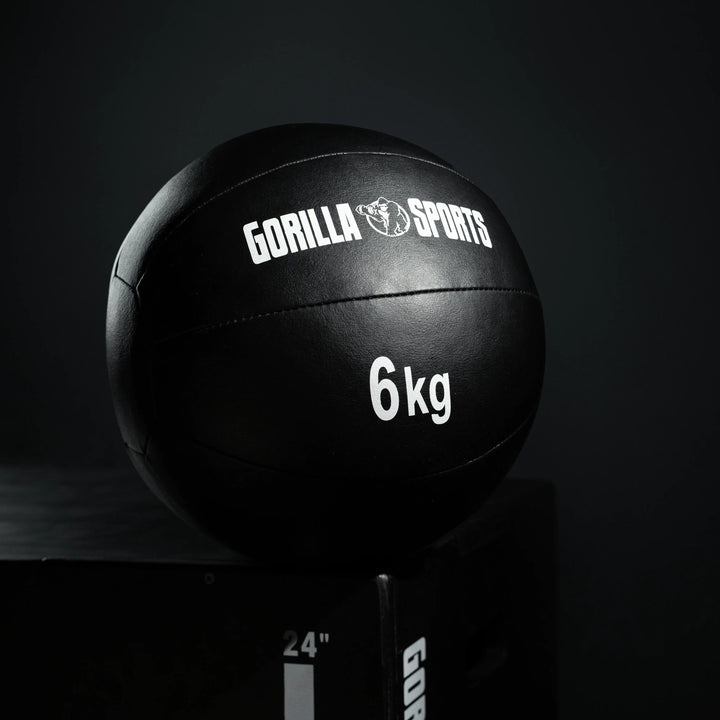 Minge medicală Wall Ball din piele sintetică 1 - 10 kg