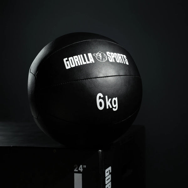 Minge medicală Wall Ball din piele sintetică 1 - 10 kg