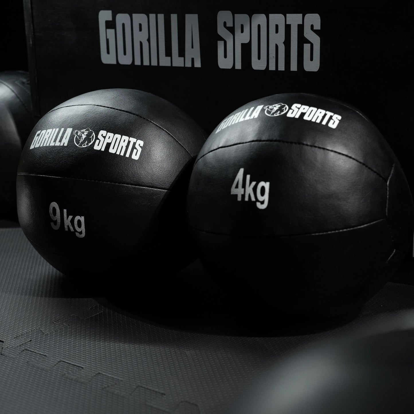 Minge medicală Wall Ball din piele sintetică 1 - 10 kg