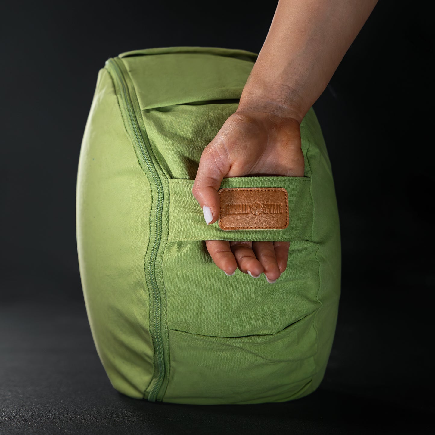 Pernă de meditație rotundă, cu diametrul de 30 cm și înălțimea de 18 cm