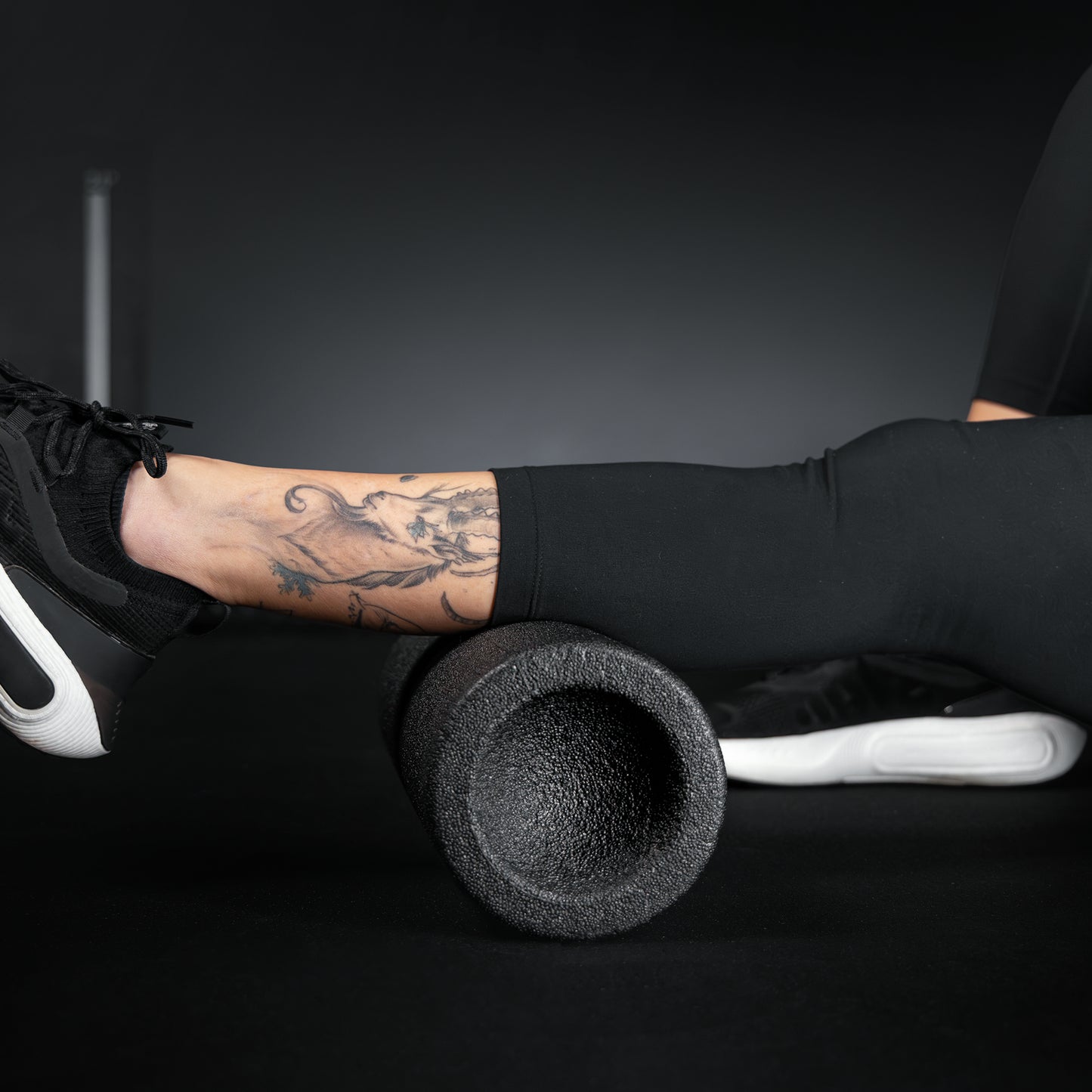 Rolă pentru fascii de 38 cm cu canelură circulară