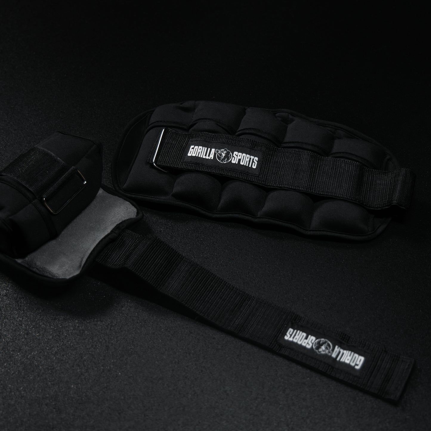 Greutati pentru incheietura mana/glezna reglabile 0, 45 - 2, 25 kg, albastru, Gorilla Sports