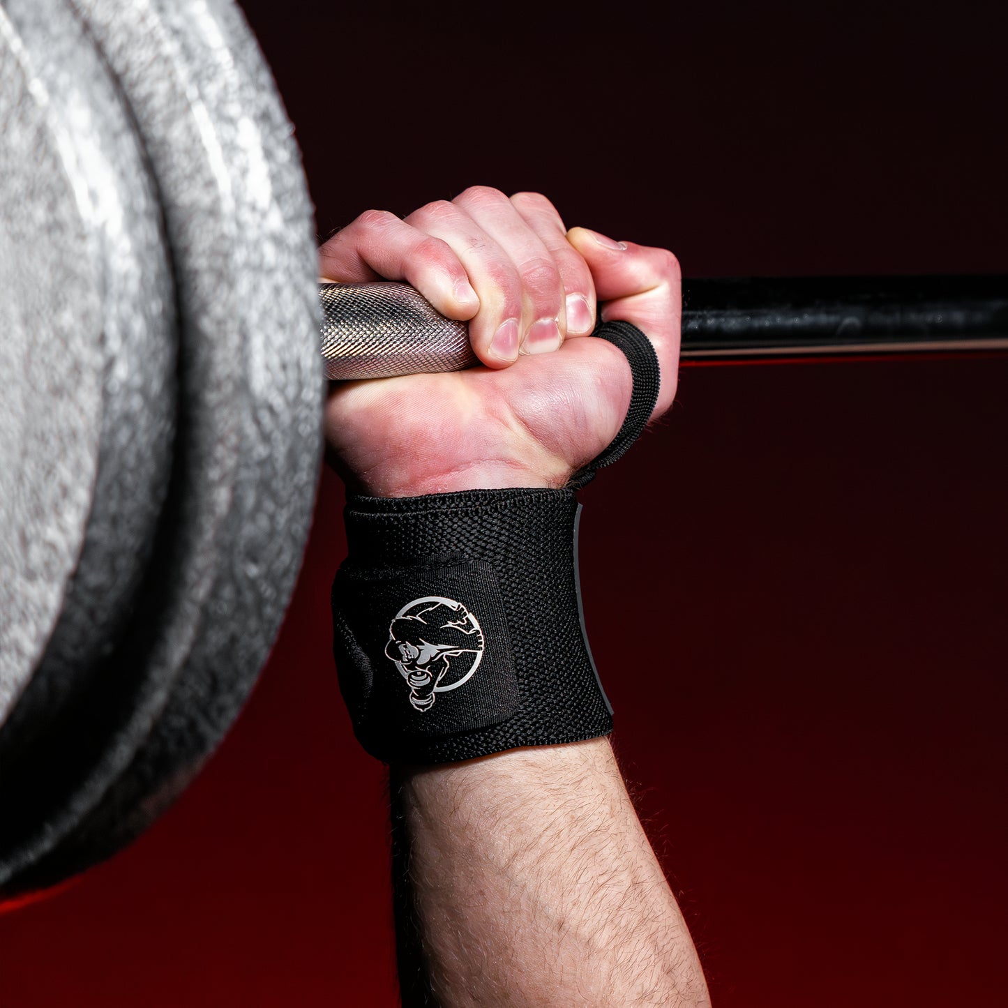 Bandaje pentru incheietura mainii, negru, Gorilla Sports