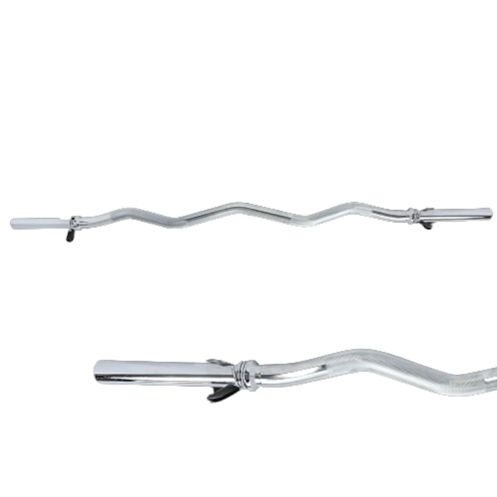 Set de bare de otel filetate, pe cleme, 20 kg, discuri fonta, negru ScSports