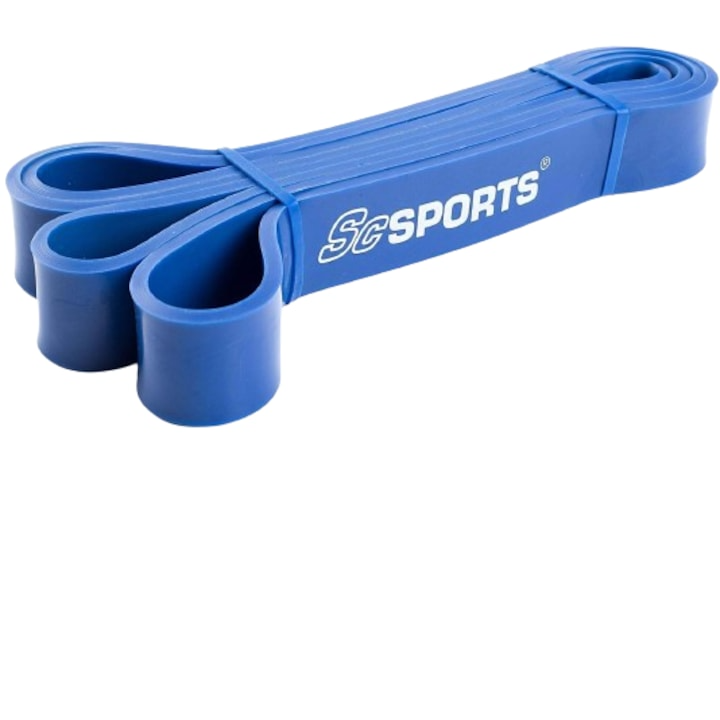 Banda elastica pentru fitness, 2 m, latex natural, multiple culori ScSports