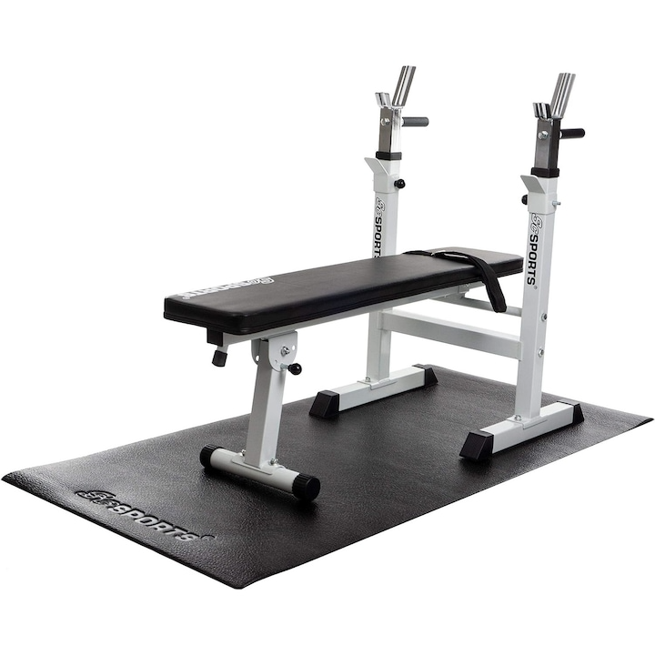 Saltea pentru yoga, fitness, aerobic, suprafata antiderapanta, 120 X 60 Cm negru ScSports