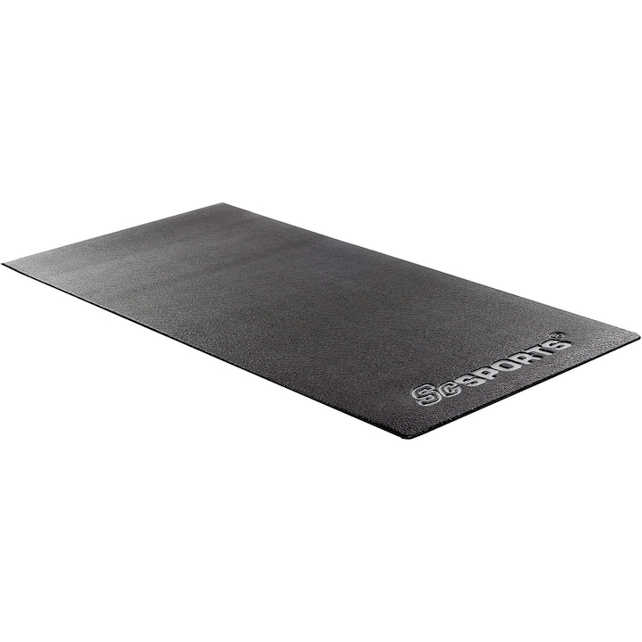 Saltea pentru yoga, fitness, aerobic, suprafata antiderapanta, 120 X 60 Cm negru ScSports