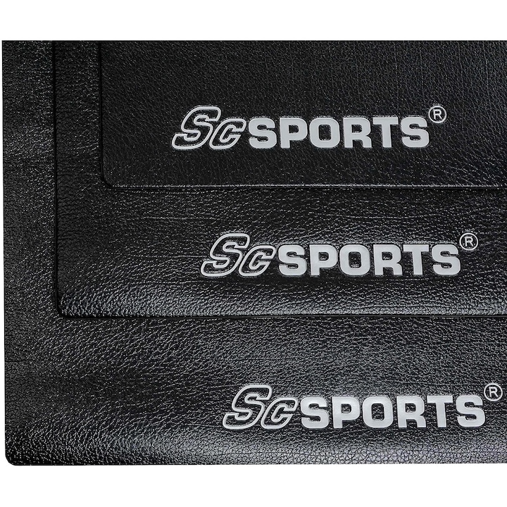 Saltea pentru yoga, fitness, aerobic, suprafata antiderapanta, 120 X 60 Cm negru ScSports
