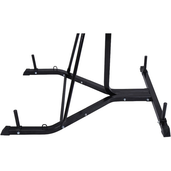 Platforma din otel pentru para box, 205 x 105 x 122 cm, negru PHYSIONICS