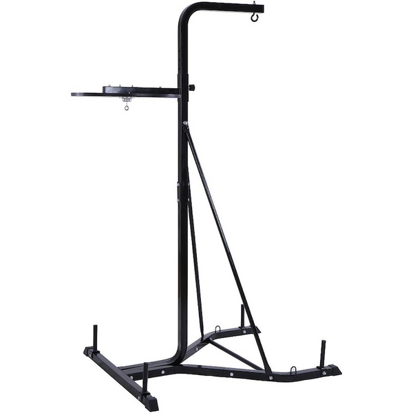 Platforma din otel pentru para box, 205 x 105 x 122 cm, negru PHYSIONICS