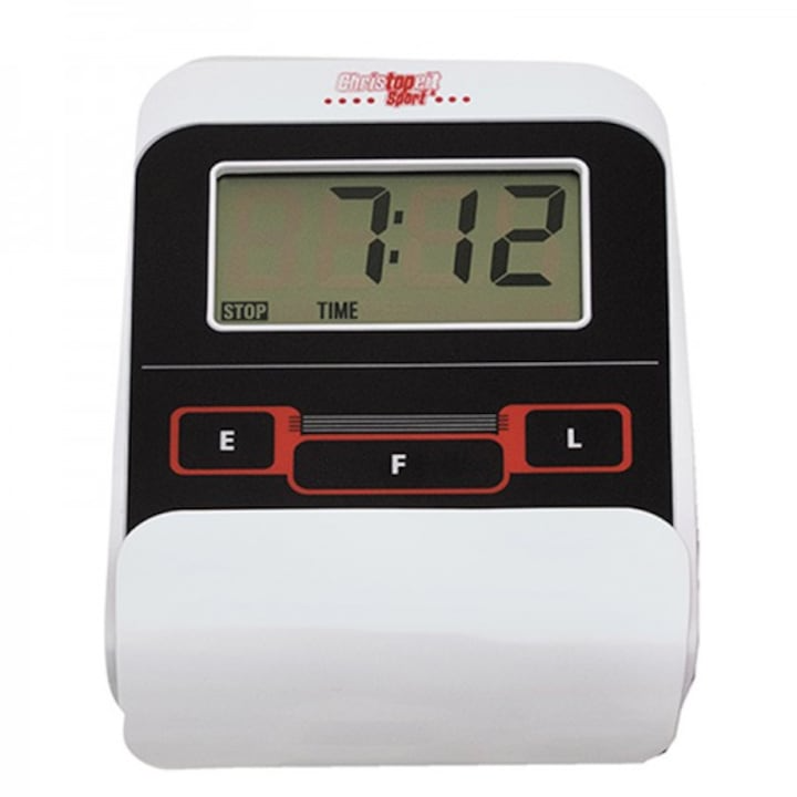 Bicicleta Eliptica Fitness 2in1 CT 4 104x65x156 cm Functii de Calorii, Distanta, Puls, Timp, Viteza, 8 trepte de dificultate Christopeit