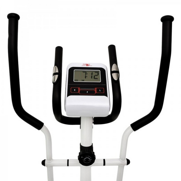 Bicicleta Eliptica Fitness 2in1 CT 4 104x65x156 cm Functii de Calorii, Distanta, Puls, Timp, Viteza, 8 trepte de dificultate Christopeit