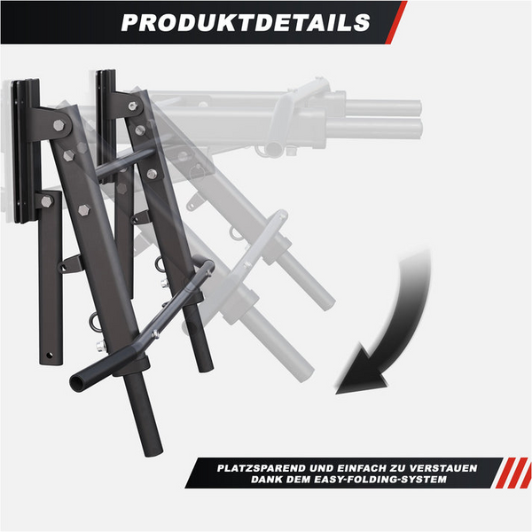 Bara de tractiuni pliabila 4 in 1, Gorilla Sports