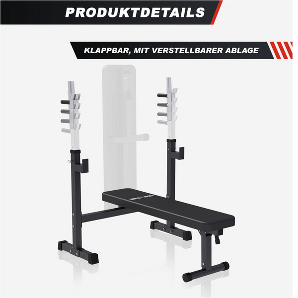 Banca piept cu suport reglabil, Gorilla Sports