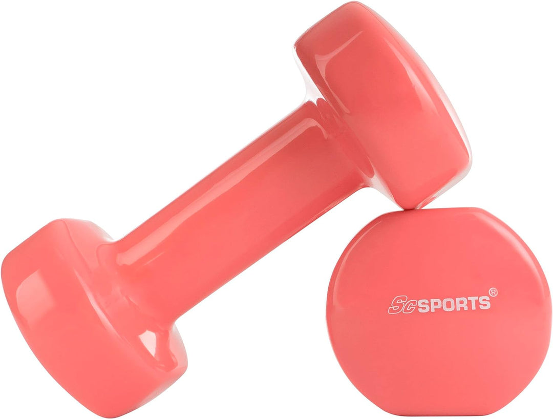 Set gantere, 2 bucati, 2-8 Kg, Multicolor ScSports